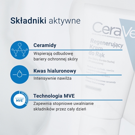 CeraVe Repairing Reparative Hand Cream odnawiający krem do rąk