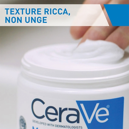CeraVe Moisturizers crema idratante viso e corpo per pelli secche e molto secche