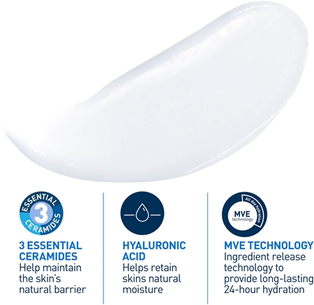 CeraVe Moisturizers Lotion hydratační mléko na tělo a obličej pro suchou až velmi suchou pokožku