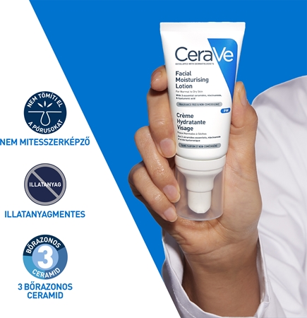 CeraVe Moisturizers hidratáló ápolás normál és száraz bőrre