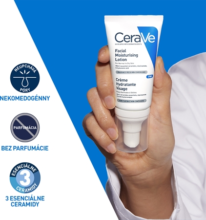 CeraVe Moisturizers hydratačná starostlivosť pre normálnu a suchú pleť