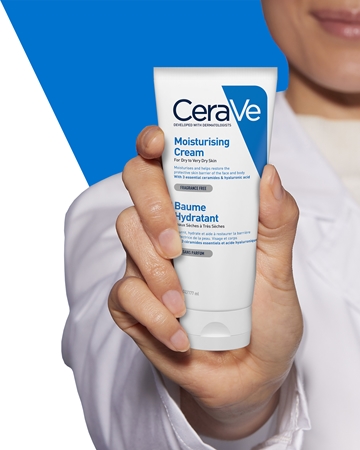 CeraVe Moisturizers hydratační krém na obličej a tělo pro suchou až velmi suchou pokožku