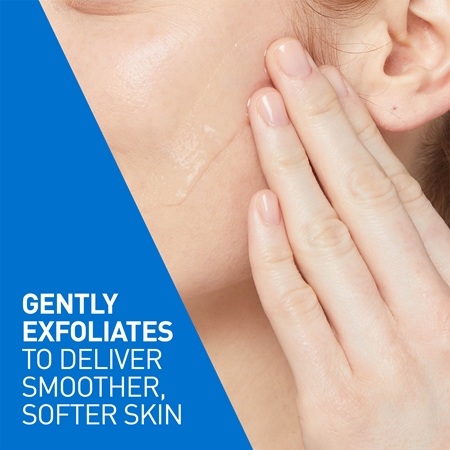 CeraVe Cleansers SA Smoothing Cleanser gel za čišćenje i omekšavanje za normalnu i suhu kožu