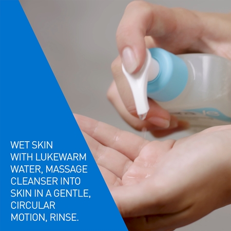 CeraVe Cleansers SA Smoothing Cleanser gel za čišćenje i omekšavanje za normalnu i suhu kožu