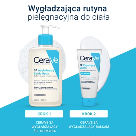 CeraVe Cleansers SA Smoothing Cleanser żel oczyszczający i zmiękczający do skóry suchej