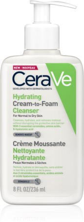 CeraVe Cleansers почистваща крем- пяна за нормална към суха кожа
