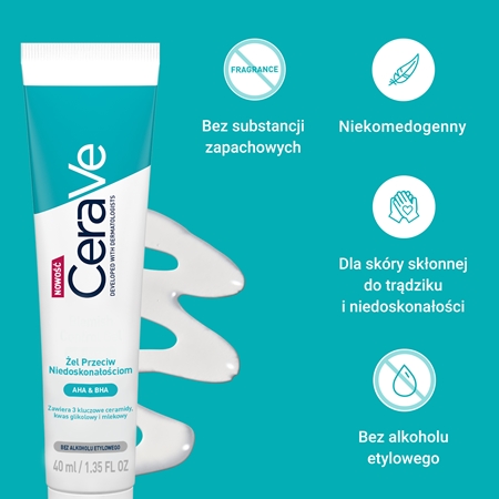 CeraVe Blemish Control Gel pielęgnacja miejscowa przeciw niedoskonałościom skóry