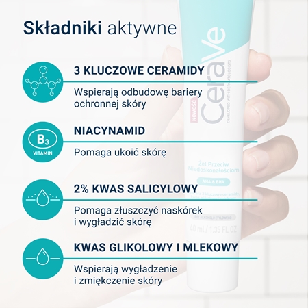 CeraVe Blemish Control Gel pielęgnacja miejscowa przeciw niedoskonałościom skóry