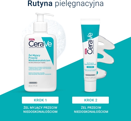 CeraVe Cleansers Blemish Control Cleanser żel oczyszczający przeciw niedoskonałościom skóry trądzikowej