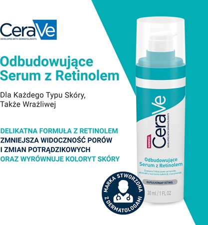 CeraVe Resurfacing Retinol Serum serum regenerujące z retinolem