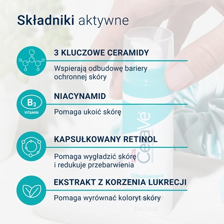 CeraVe Resurfacing Retinol Serum serum regenerujące z retinolem