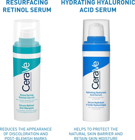 CeraVe Resurfacing Retinol Serum restructuring serum with retinol