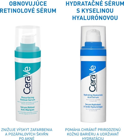 CeraVe Resurfacing Retinol Serum obnovujúce sérum s retinolom