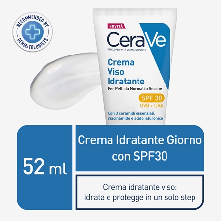 CeraVe Moisturizers crema idratante viso per pelli normali e secche