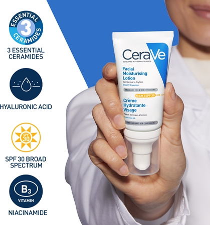 CeraVe Moisturizers Moisturizing Cream For Face for normal to dry skin