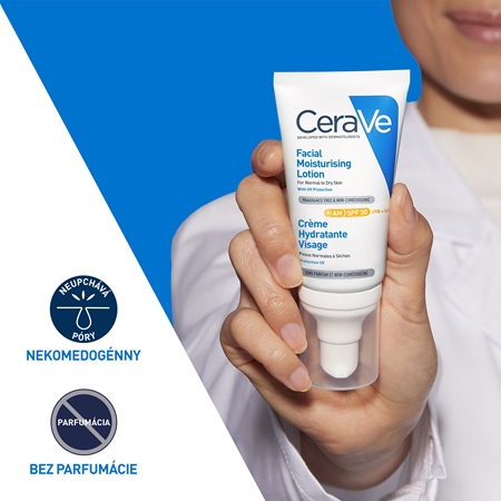 CeraVe Moisturizers hydratačný krém na tvár pre normálnu až suchú pleť