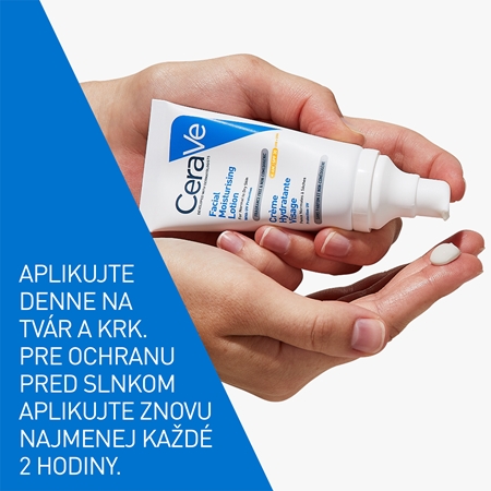 CeraVe Moisturizers hydratačný krém na tvár pre normálnu až suchú pleť