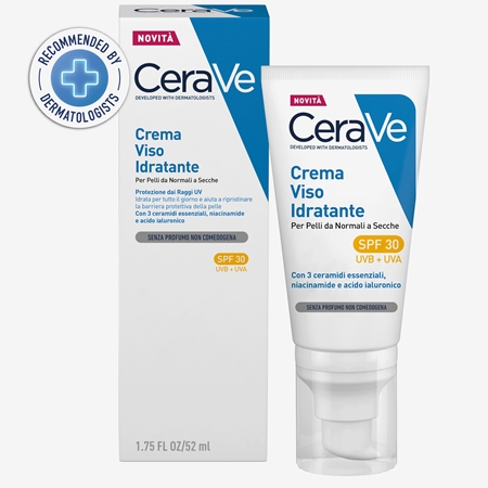 CeraVe Moisturizers crema idratante viso per pelli normali e secche