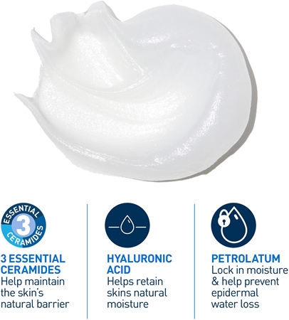 CeraVe Moisturizers crema restaurativa cu acid hialuronic