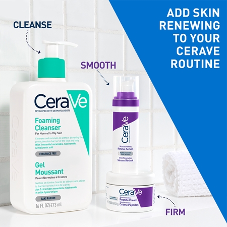 CeraVe Skin Renewing Peptide Cream відновлюючий нічний крем для