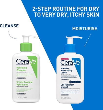 CeraVe Moisturizers Intensive Moisturizing Lotion leite hidratante para pele seca e com purido