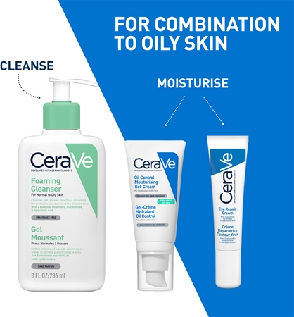 CeraVe Oil Control Moisturising Gel-Cream hydratační gel krém pro smíšenou pleť