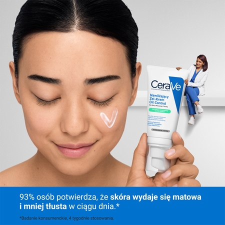 CeraVe Oil Control Moisturising Gel-Cream nawilżający krem-żel do skóry mieszanej
