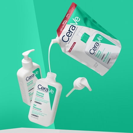 CeraVe Cleansers Foaming Cleanser Σετ για κανονική έως λιπαρή επιδερμίδα