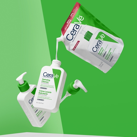CeraVe Refill Hydrating Cleanser valomoji emulsija drėkinamojo poveikio