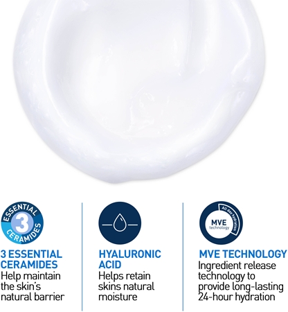 CeraVe Cleansers Hydrating Cleanser emulsão de limpeza com efeito hidratante