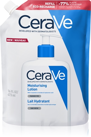CeraVe Refill Moisturizing Lotion hydratační mléko na tělo a obličej pro suchou až velmi suchou pokožku