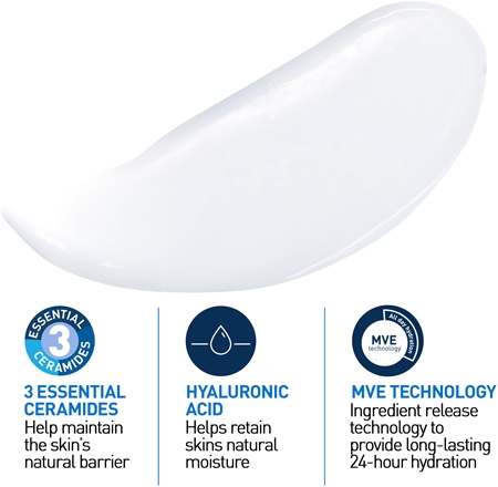 CeraVe Moisturizers Lotion Moisturizing Face and Body Milk for dry to very dry skin