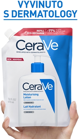 CeraVe Moisturizers Lotion hydratační mléko na tělo a obličej pro suchou až velmi suchou pokožku