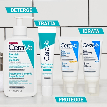 CeraVe Blemish Control gel detergente contro le imperfezioni della pelle acneica