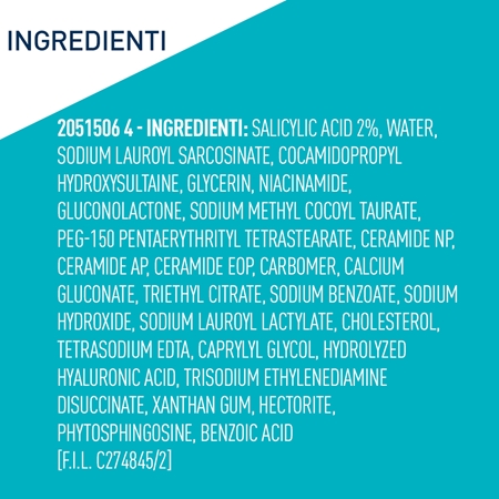 CeraVe Blemish Control gel detergente contro le imperfezioni della pelle acneica
