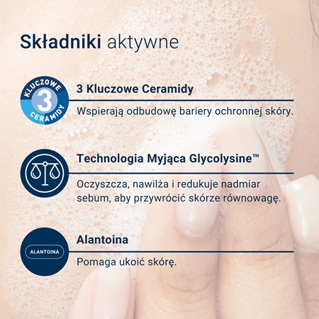 CeraVe Cleansers Balancing Air Foam Cleanser pianka oczyszczająca do cery normalnej i mieszanej