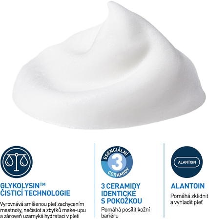 CeraVe Cleansers Balancing Air Foam Cleanser čisticí pěna pro normální až smíšenou pleť
