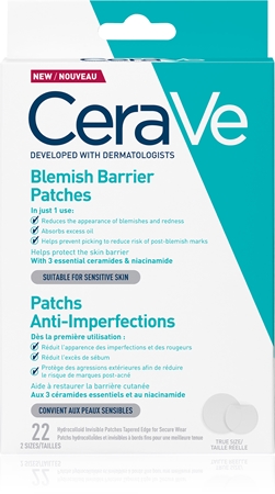 CeraVe Blemish Control Barrier Patches patchs à peaux à problèmes anti-acné
