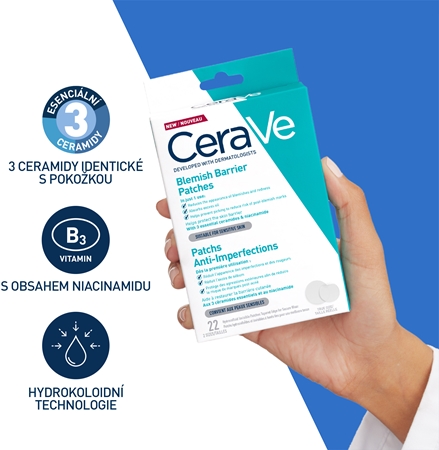 CeraVe Blemish Control Barrier Patches náplasti na problematickou pleť proti akné