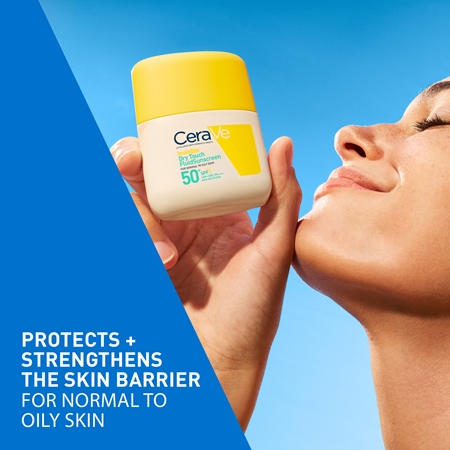 CeraVe Invisible Dry Touch Fluid SPF 50+ Protective Fluid with mattifying effect