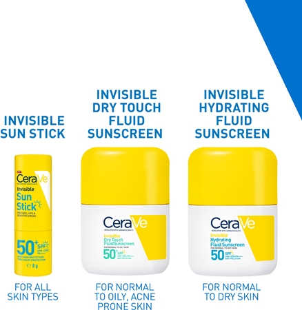 CeraVe Invisible Sun Stick SPF 50+ tanning stick SPF 50+