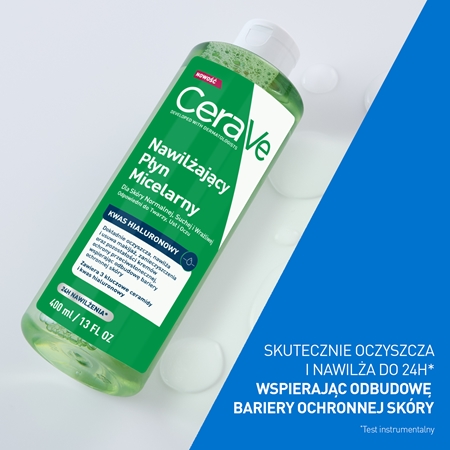 CeraVe Micellar Water Hydrating oczyszczający płyn micelarny do skóry normalnej i suchej
