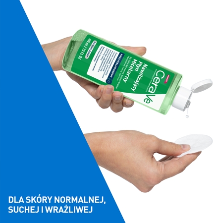 CeraVe Micellar Water Hydrating oczyszczający płyn micelarny do skóry normalnej i suchej