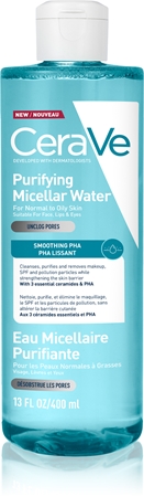 CeraVe Micellar Water Purifying μικυλλιακό νερό καθαρισμού για κανονική έως λιπαρή επιδερμίδα