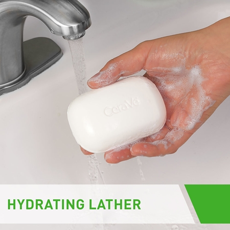 CeraVe Cleansers Hydrating Cleanser Bar čisticí tuhé mýdlo s hydratačním účinkem
