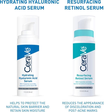 CeraVe Hydrating Hyaluronic Acid Serum hialurono serumas