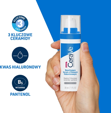CeraVe Hydrating Hyaluronic Acid Serum serum hialuronowe