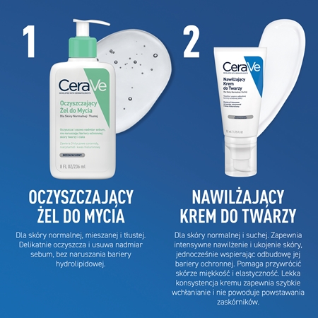 CeraVe Limited Edition Set kalėdinių dovanų rinkinys sausai ir mišriai odai