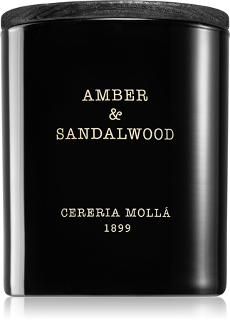 Cereria Mollá Boutique Amber & Sandalwood vonná sviečka