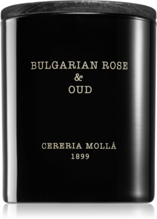 Cereria Mollá Boutique Bulgarian Rose & Oud vela perfumada